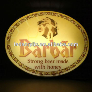 Customized Acrylic Round Light Box