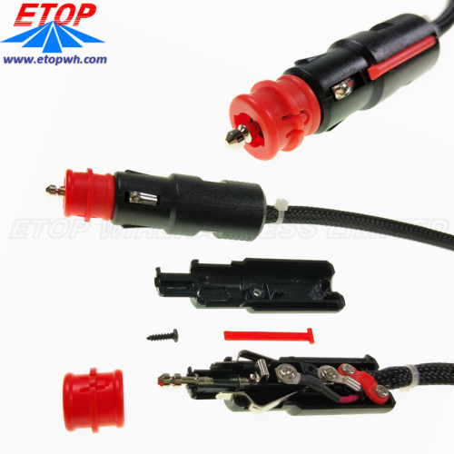 Car Cigarette Lighter Cable Assembly