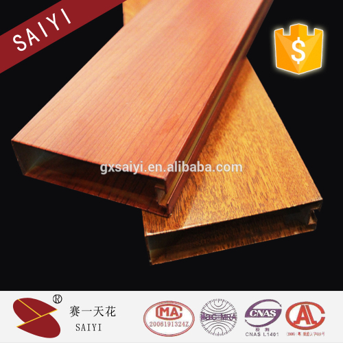 Aluminum stretch ceiling materials for luxury hotel lobby design building materials