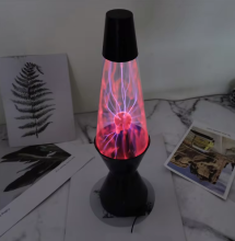 Touch-Sensitive Plasma Tree Light - USB Disco Lamp for Christmas Gift