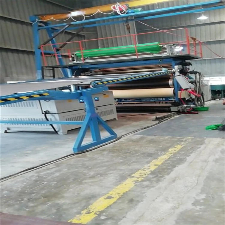 PVC Plastic Flooring Machine/Waterproof Leather Floor Mat Equipment From China