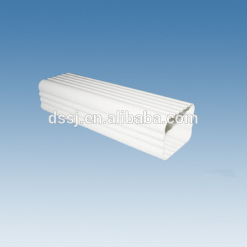 Outdoor PVC downpipe gutter and downpipes