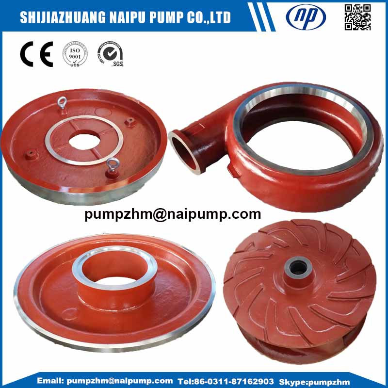 004 AH slurry pump wet parts