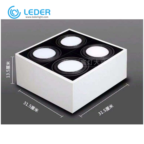 LEDER Dimmable Светодиодный светильник скрытого монтажа