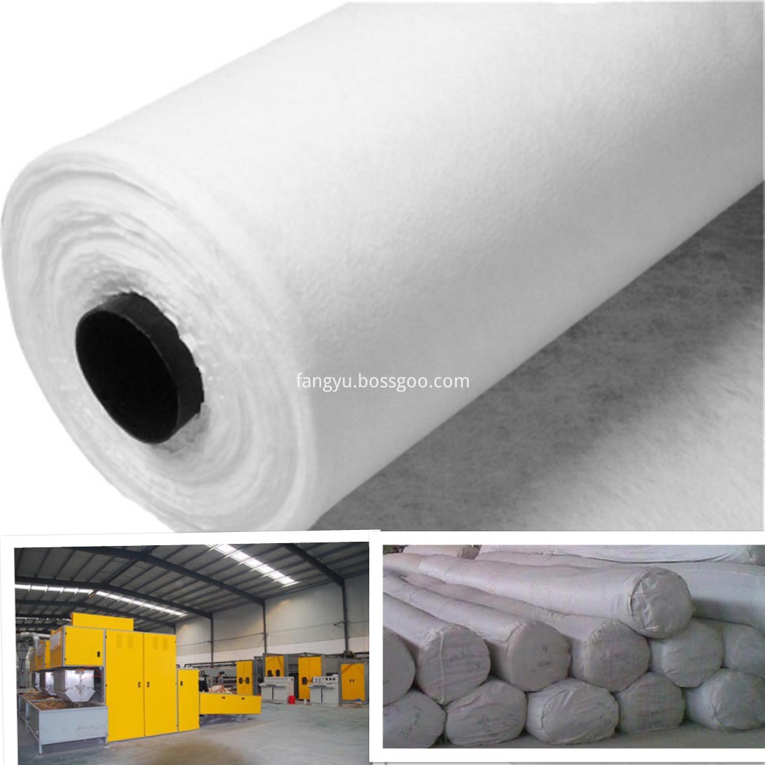 Verpackung aus geotextilem Vlies packing of Geo-textile non woven fabric