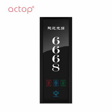 Actop brass door handles door plate