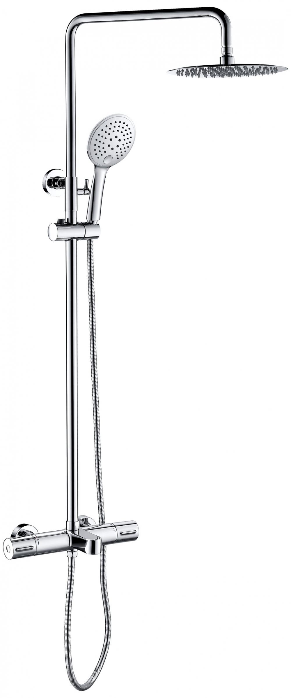 Modern Thermostatic Mixer Shower Dual Handle Valve