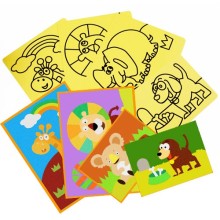 Excellent sand art pictures and sand art cards for kids sand art craft activity party