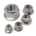 ANSI/ASME M8 Titanium hex flange nuts