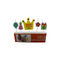 Various Styles Bright In Color Cartoon Birthday Candle