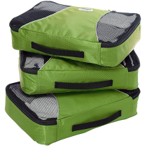 Waterproof Compression Packing Cubes: Foldable Suitcase Organizer
