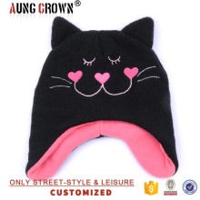 Handmade soft warm cute crazy animal hats for kids