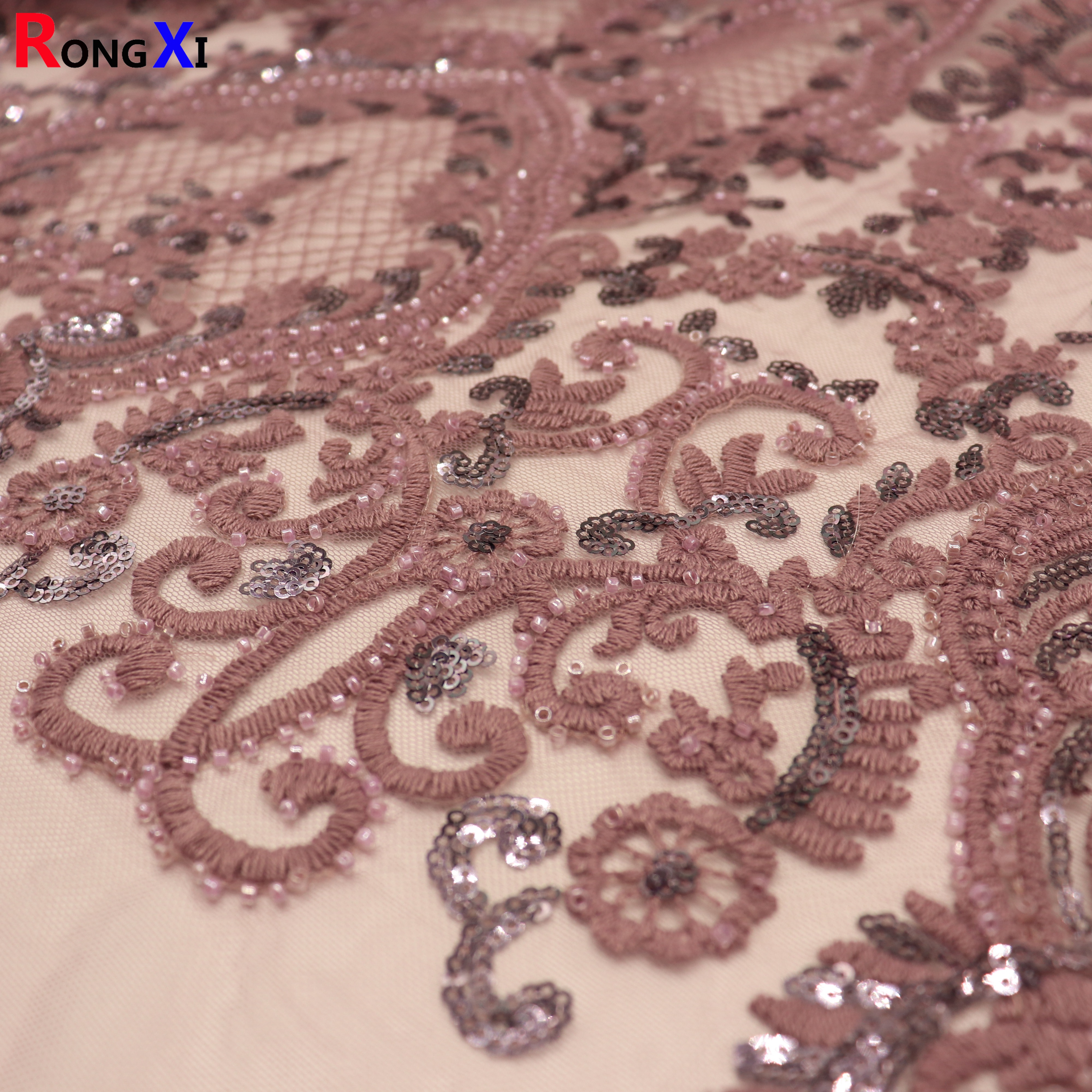RXF1881 Hot Selling Sequin And Velvet With Great Price