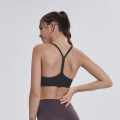 I-Solid Colour Super Sports Sports Yoga Bra