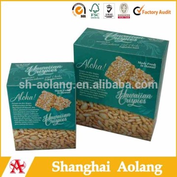 cheap promotional packaging food paper box