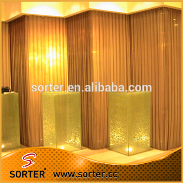 Sorter's wall curtain decorative metal mesh