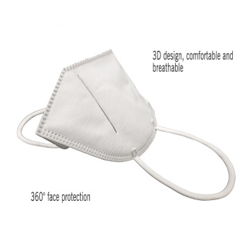 Medical Folding Respirator Wegwerp KN95 gezichtsmasker