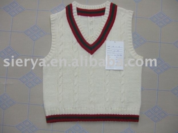 children's knitted vest