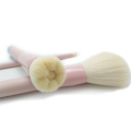 4pc ombre wood handle makeup brush set