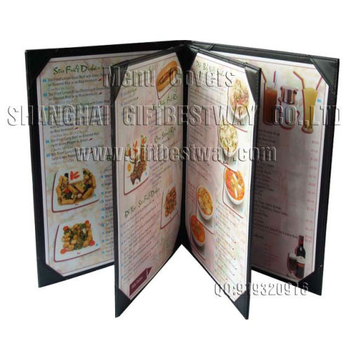 New style drink menu cover,table menu folder,printing menu cover