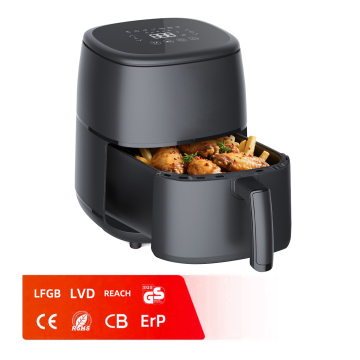 Modern 4L Air Fryer with Precision Timer Settings