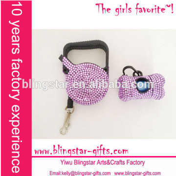 flexi retractable dog leash with poop bag for dogs