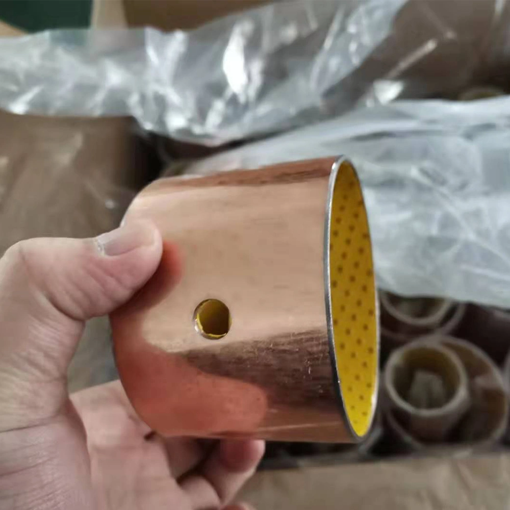 SF-2 boundary lubrication bronze bushing,1429620 Yellow POM Tin-plating DX bearing,PAP P20 sliding bearing