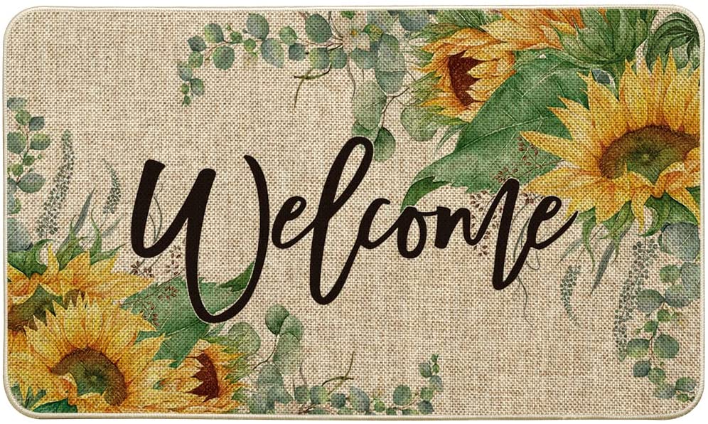 Sunflowers Summer Decorative Doormat