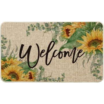 Sunflowers Summer Decorative Doormat