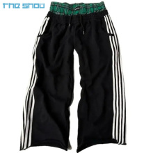 Y2K Striped Loose Sweatpants