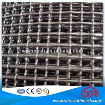 Steel wire black crimped mesh