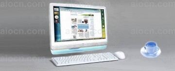 18.5 inch touchscreen all in one pc