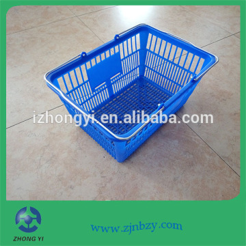 Carry Shopping Basket with Metal Handles