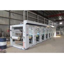 Rotogravure Printing Machine for Canvas Ribbons with Spare Parts