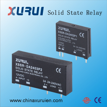 pcb mounted solid state relay / 220vac solid state relay ssr / 5V 12V 24VDC mini pcb ssr solid state relay