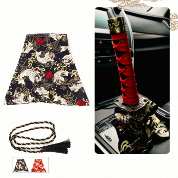 JDM Samurai Gear Shift Knob - Universal Shift Lever Knob Cover