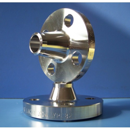 Welding neck stainless steel F304/F304L flange RF