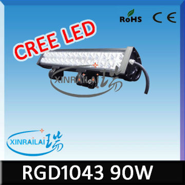 90W led bull bar light waterproof ip68 RGD1043 led bull bar light