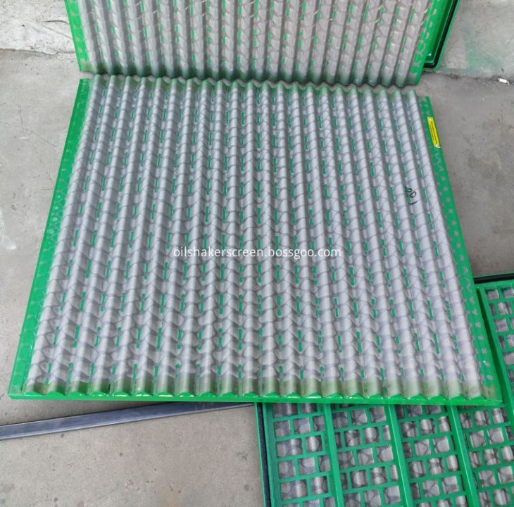 Dfts Steel Frame Corrugated Shaker Screen