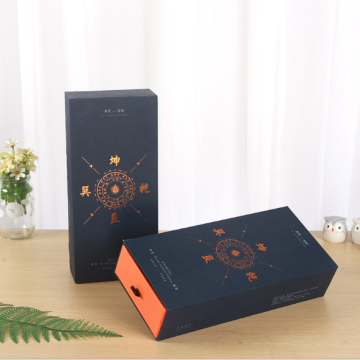 Special are Paper Drawer Box with Hold Foil