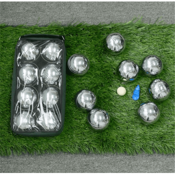 Petanque Set 8 Bocce Ball in Aluminum Box