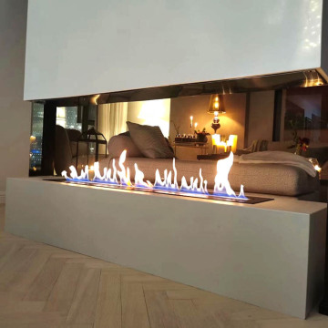 Ethanol Stainless Steel Ventless Bio Fuel Fireplace