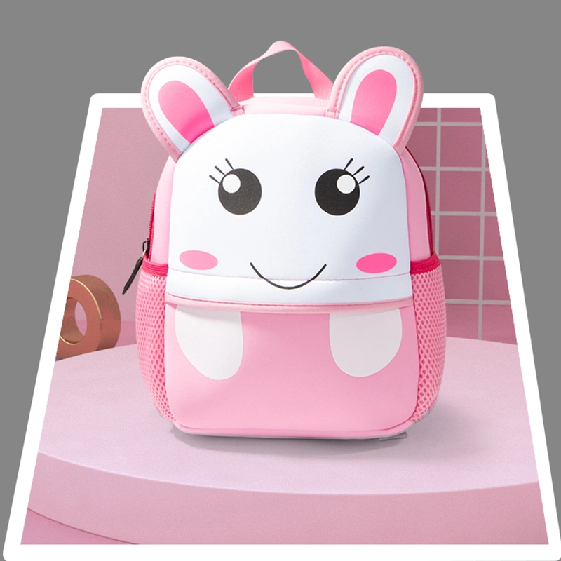 2021 New Style Kindergarten 3D Cartoon School Bags Children Animal Backpack for Kids