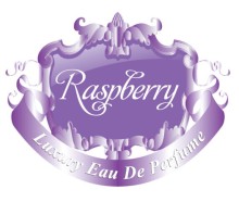 Raspberry Purple Embossed Luxury Perfume Bottle Labels