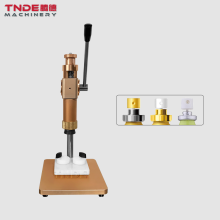 TD-MPC Manual Perfume Crimper Capping Machine for Aluminum Spray Pump Bottles