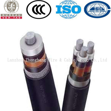 Low Voltage multicore aluminum conductor xlpe insulated swa armored cable