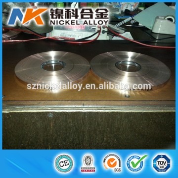 cupro nickel constantan/CuNi44 alloy strip for circuit breaker