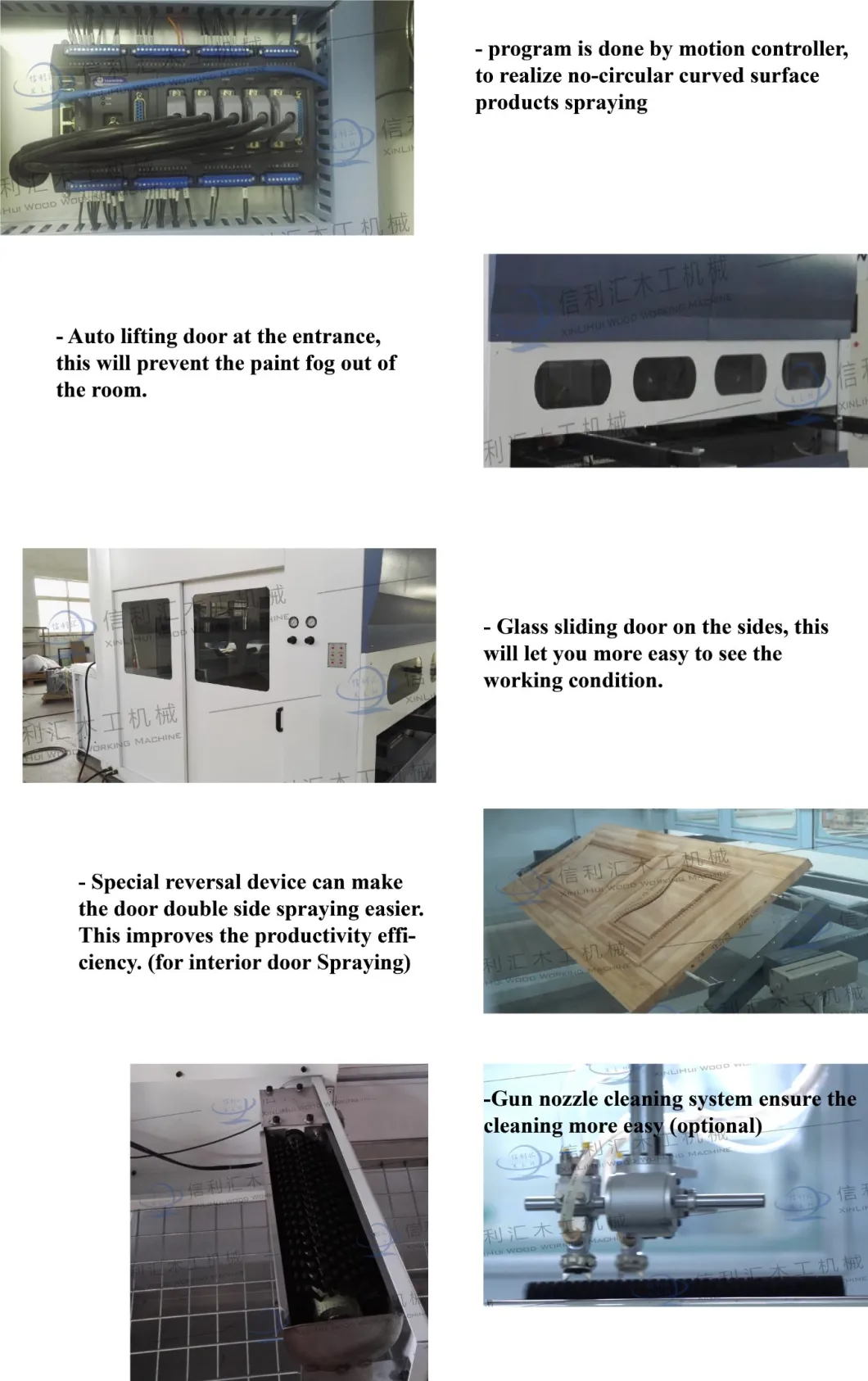 Automatic Wood Door PU Painting Machine Production Line Good Sale Automatic Door Frame Painting Machine for Wooden Line