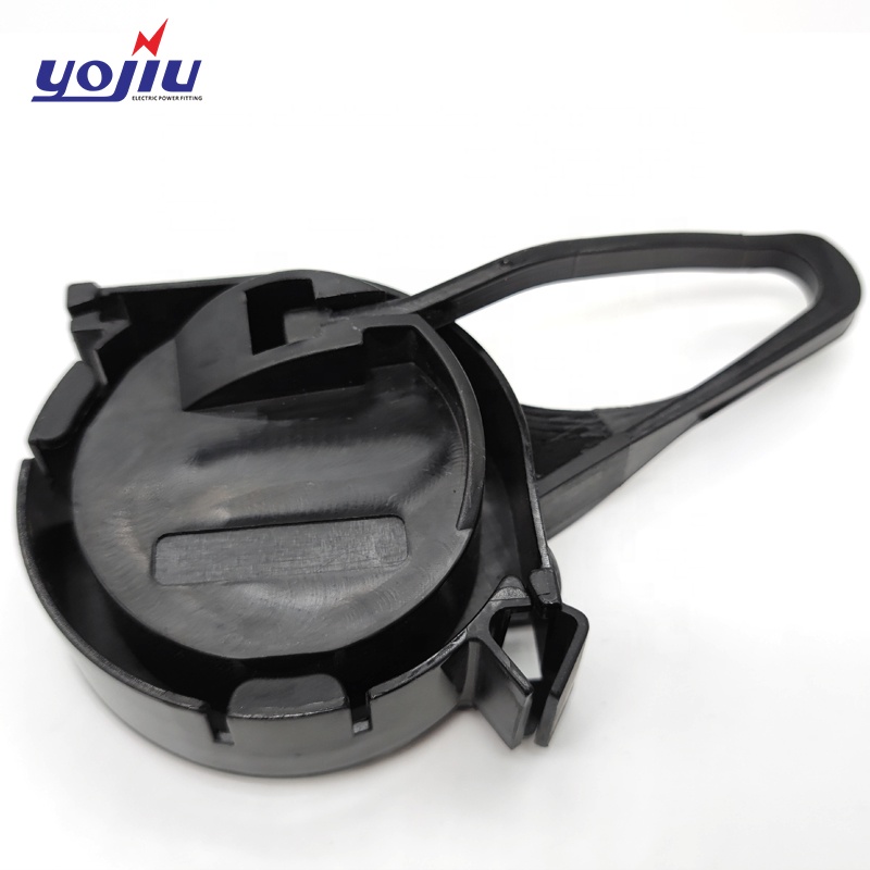 FTTH Plastic Drop Clamp ACC Fiber Optic Cable Clamp