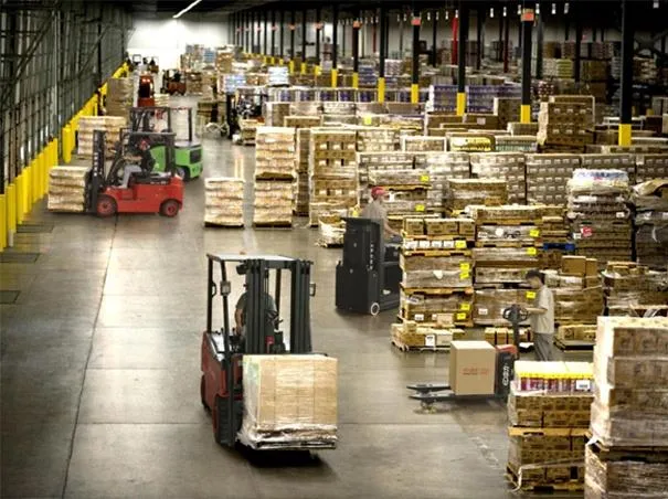 Laser Agv Warehouse Lifting Robot Material Handling Forklift Autonomous Mobile Stacking Robot